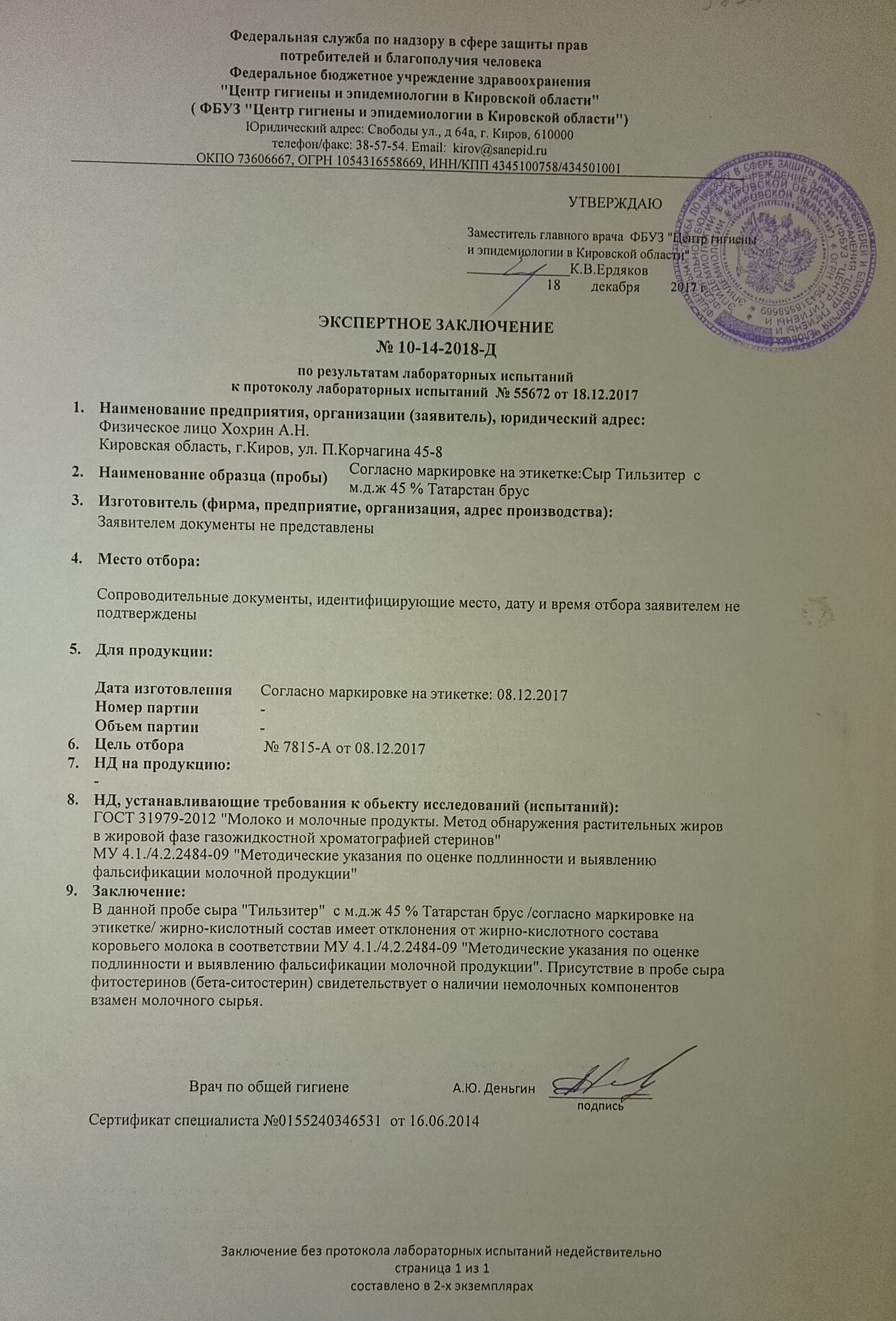 Тильзер. Заключение